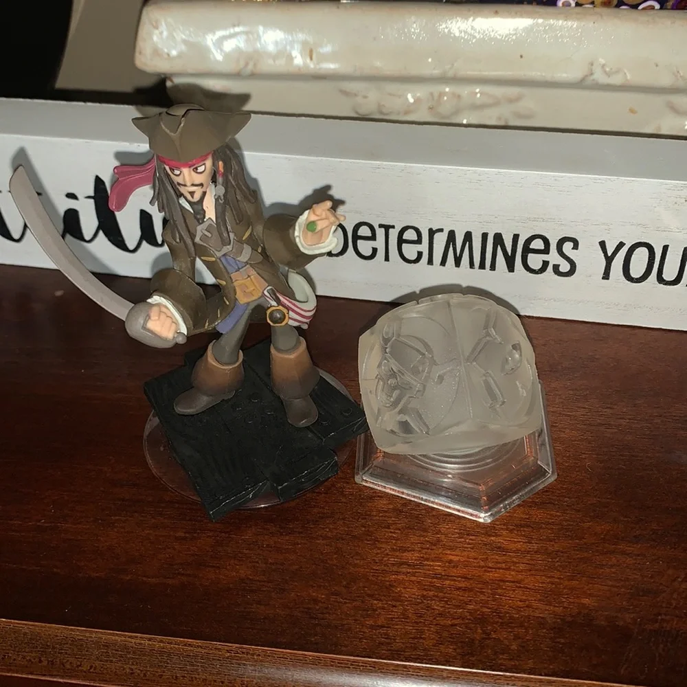 DIsney Infinity Pirates of the Caribbean pieces XBOX PlayStation Video Games EUC